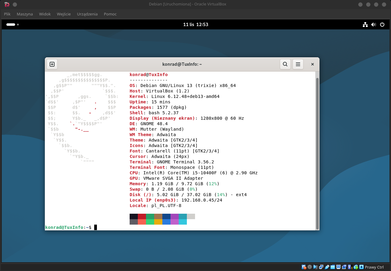 Debian 13 Trixie