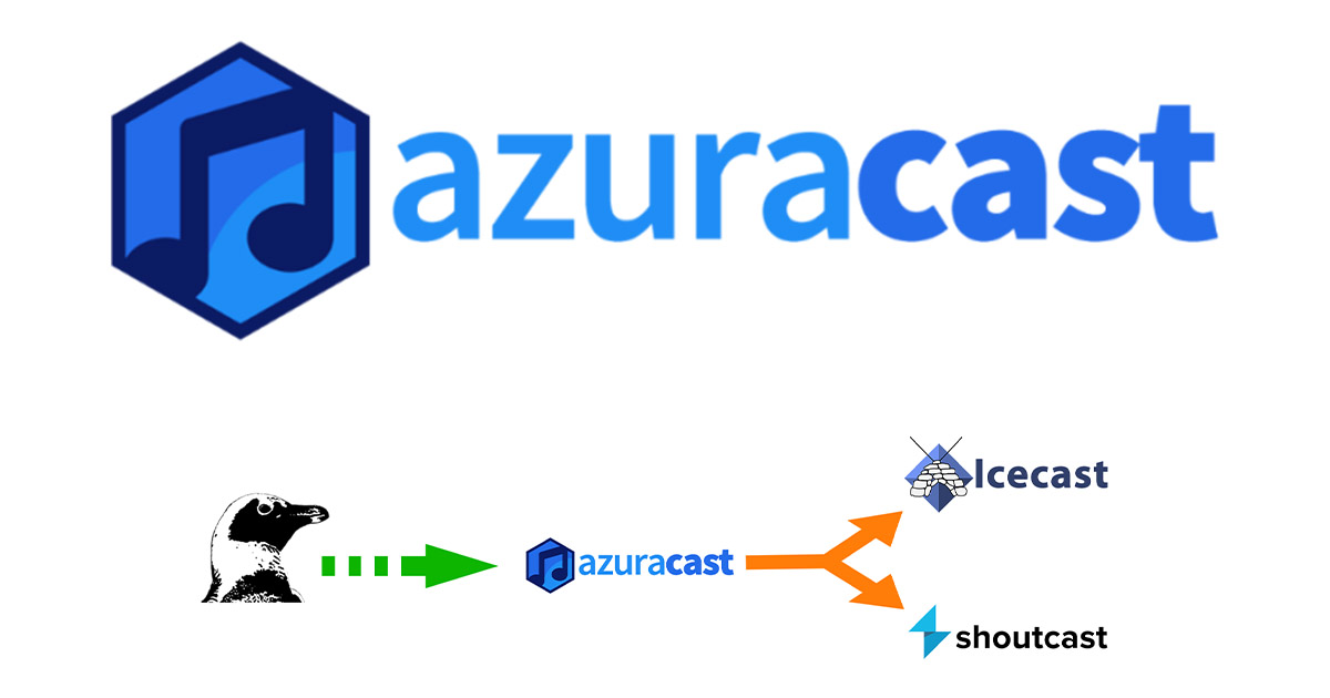 Azuracast łączenie do serwera